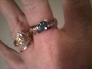 blue diamond ring from Sanat Kumara